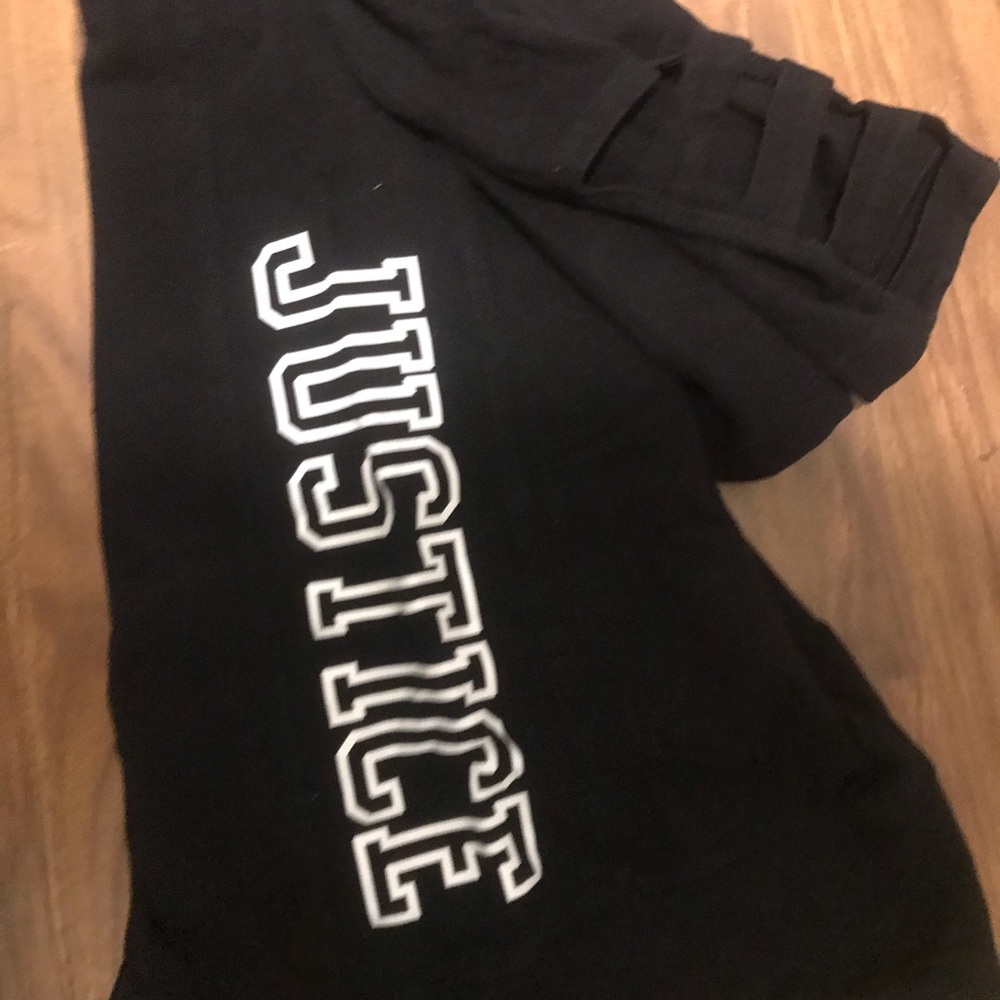 Black justice leggings